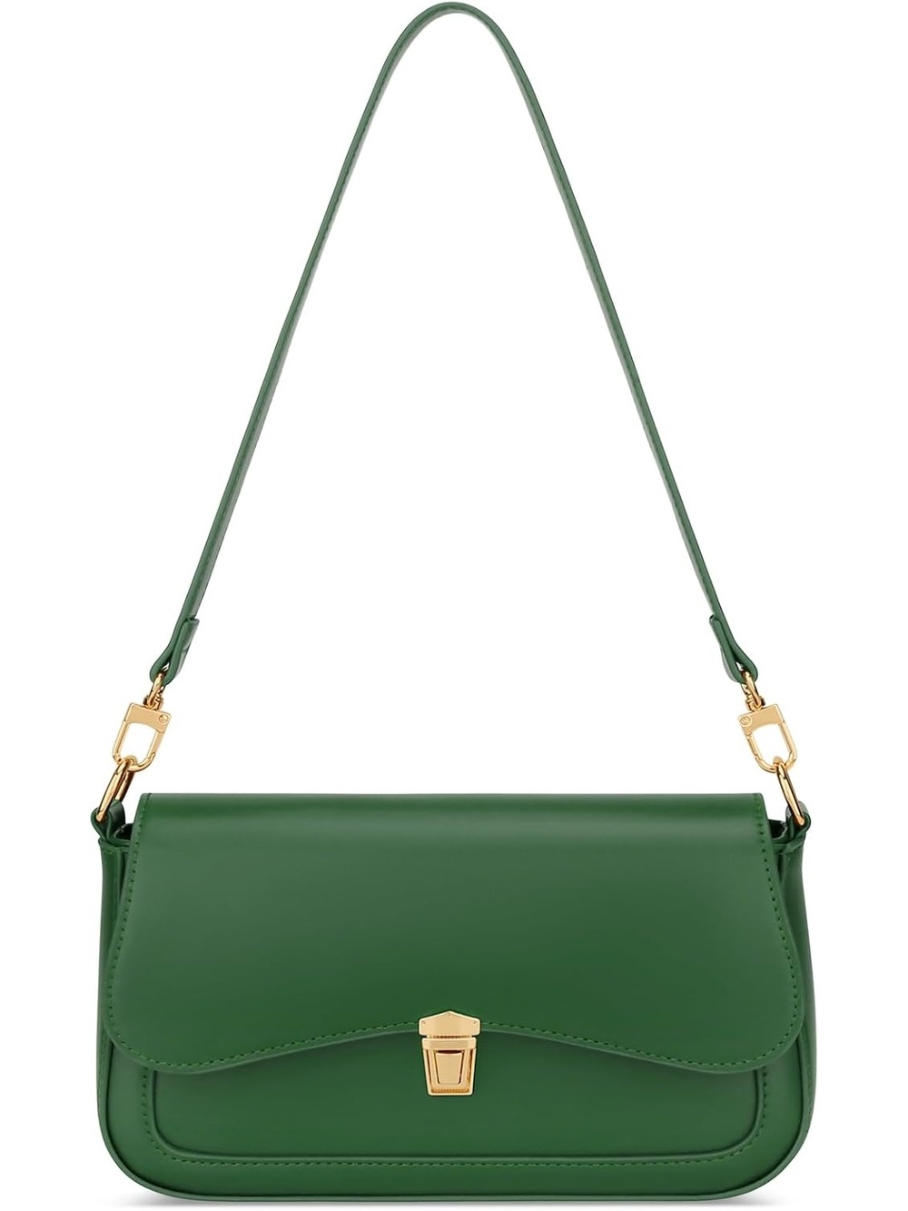 〽️ Women's Green Cute Hobo Mini Clutch Purses Zipper Small Crossbody Bag